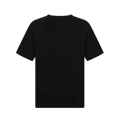 Balenciaga Yellow B Graphic T-Shirt in Black & White
