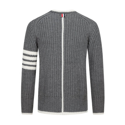 Thom Browne Classic Couples Cotton Knit Cardigan