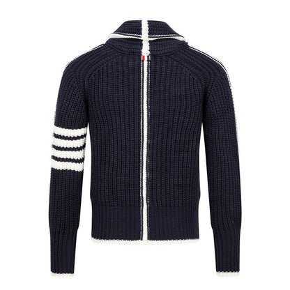 Thom Browne 2026SS Couple Thick Cardigan - Premium Cotton Knitwear
