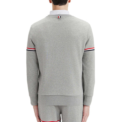 Thom Browne Round Neck Sports Sweatshirt