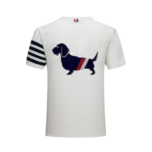 Thom Browne Men's Puppy Graphic T-Shirt