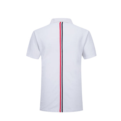 Thom Browne 2026SS 4-Bar Striped Polo Shirt
