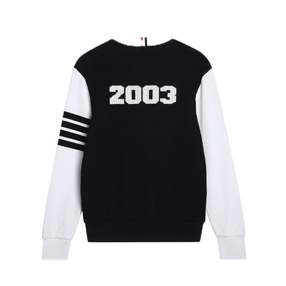 Thom Browne New Couples Hoodie - Premium Cotton Matching Sweatshirt