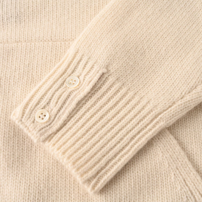 Premium Wool Couples Cardigan - Japanese Cotton Blend Sweater