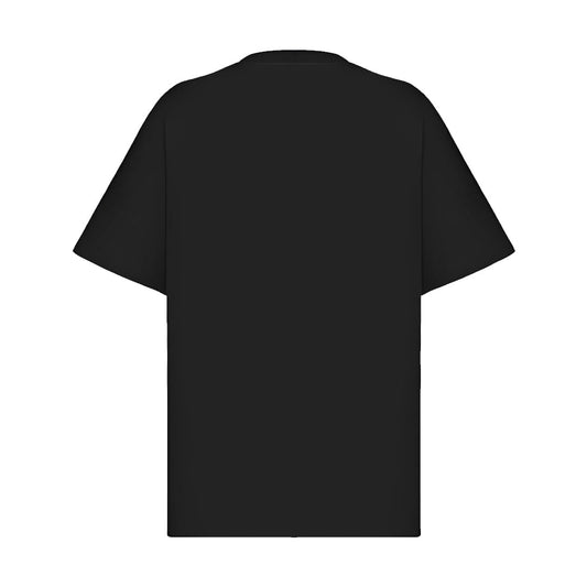 Balenciaga Multi-Logo Grid T-Shirt in Black