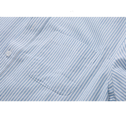 Thom Browne Spring Summer Men's Striped Cotton Shirt