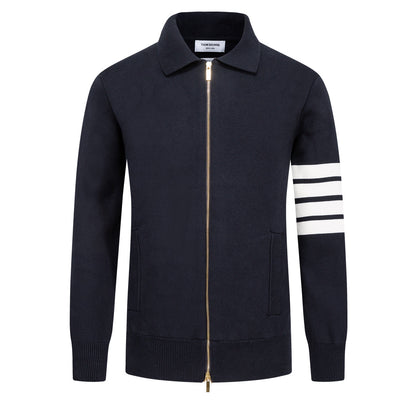 Premium Wool Cardigan - Japanese Cotton Button