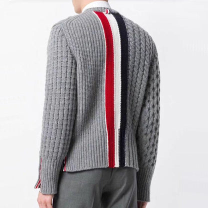 Thom Browne 2026SS Couples Knitwear - Unisex Cotton Cardigan