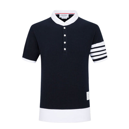 Thom Browne Men's Classic Polo T-Shirt