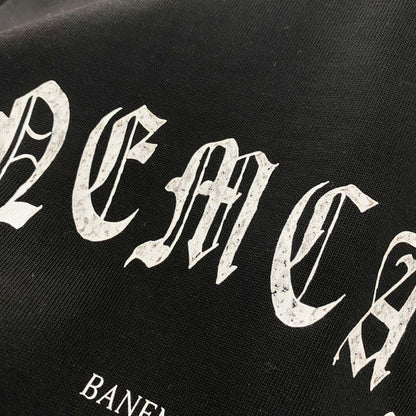 Balenciaga Gothic Arch Logo T-Shirt in Black