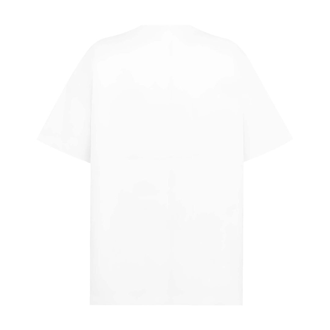 Balenciaga Distressed G Emblem T-Shirt in Black & White