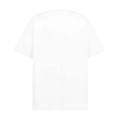 Balenciaga Distressed G Emblem T-Shirt in Black & White