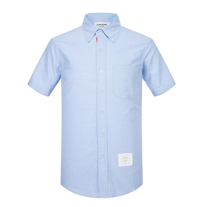 Thom Browne Spring Summer Men's Short Sleeve Oxford Shirt