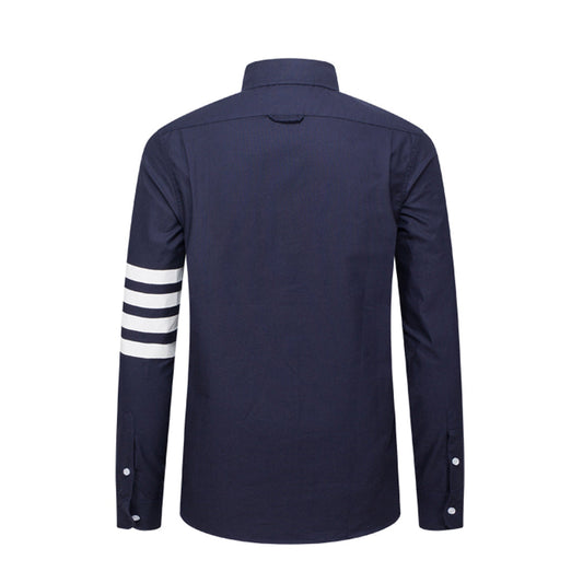 Thom Browne Spring Summer Men's Solid Cotton Shirt