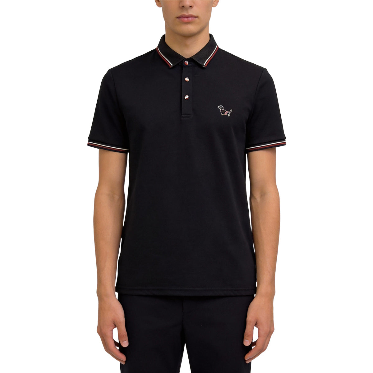 Thom Browne Men Color Bars T-shirts