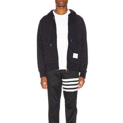 Thom Browne Classic Couples Hoodie - 100% Cotton Made in Japan