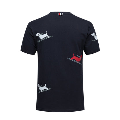 Thom Browne Lobster Print Cotton T-Shirt