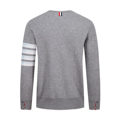 Thom Browne Puppy Embroidered Cotton Cardigan Sweater