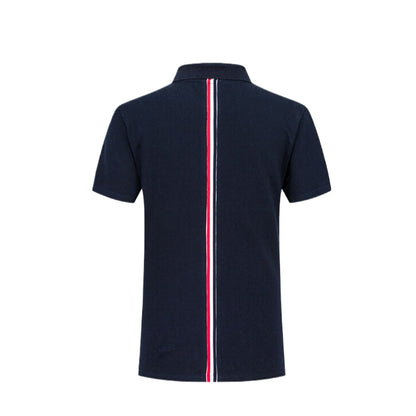 Thom Browne 2026SS 4-Bar Striped Polo Shirt