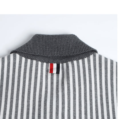 Thom Browne 2026SS Plaid Knit Coat