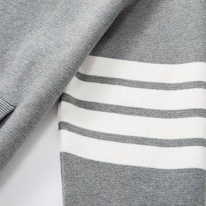 Premium Wool Cardigan - Japanese Cotton Button