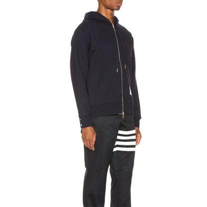 Thom Browne Classic Couples Hoodie - 100% Cotton Made in Japan