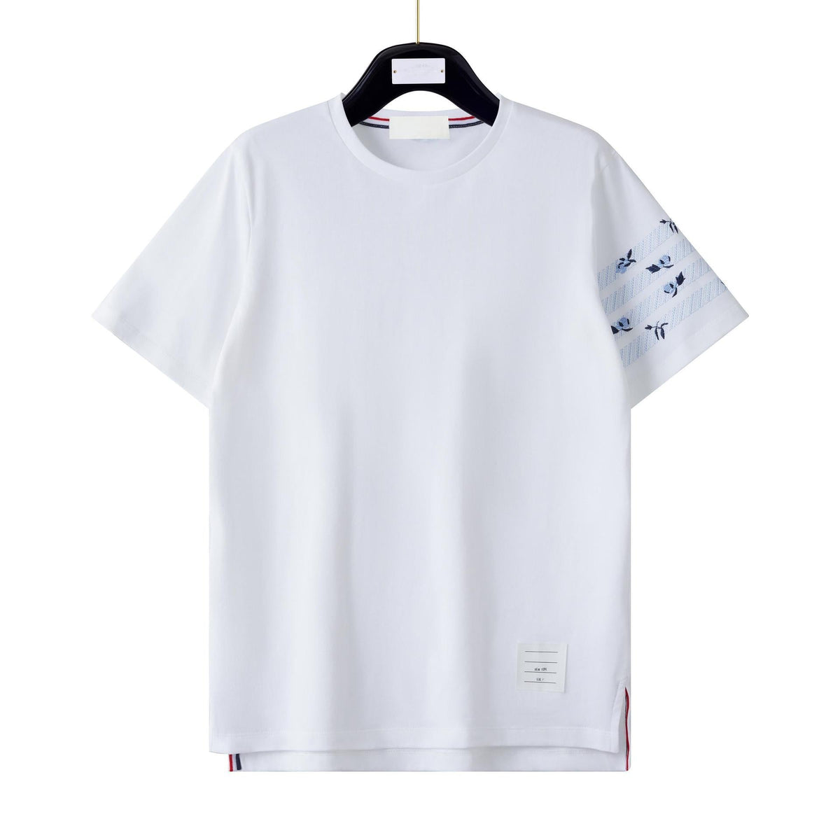 Classic 4-Bar Cotton T-Shirt