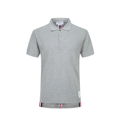 Thom Browne 2026SS 4-Bar Striped Polo Shirt