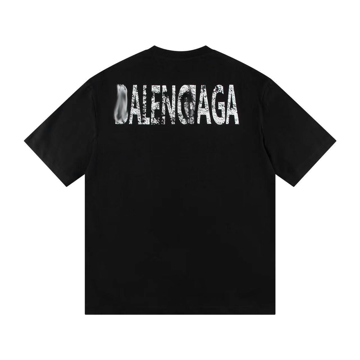 Balenciaga Vintage Star Emblem T-Shirt in Black & White
