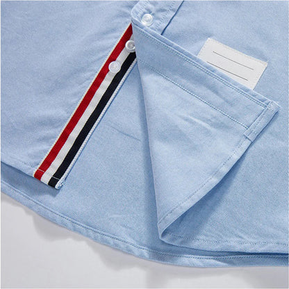 Thom Browne Spring Summer Men's Short Sleeve Oxford Shirt