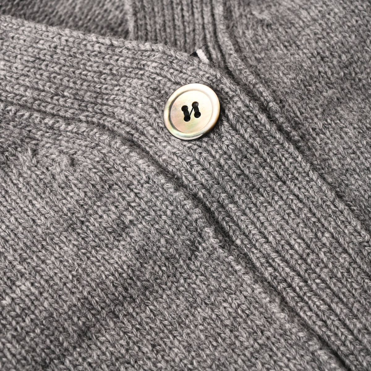 Thom Browne Four-Stripe Wool Cardigan
