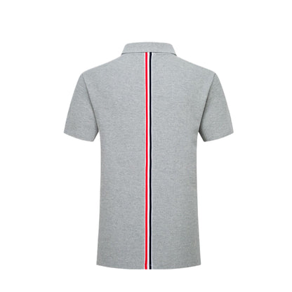 Thom Browne 2026SS 4-Bar Striped Polo Shirt