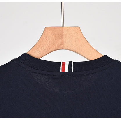Puppy Embroidered Cotton T-Shirt