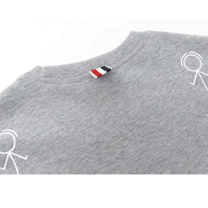 Thom Browne Puppy Print Cotton T-Shirt