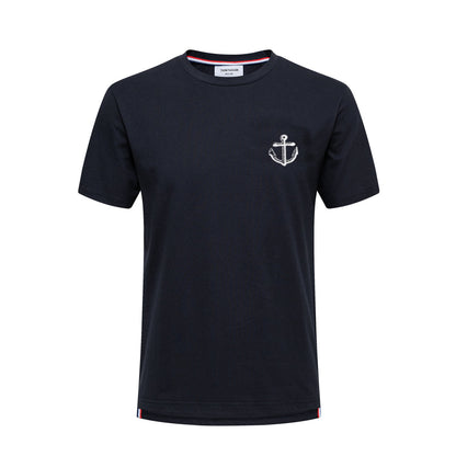 2026 Spring/Summer Men's Anchor Cotton Polo T-Shirt