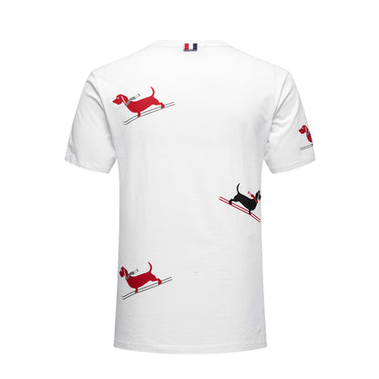 Thom Browne Lobster Print Cotton T-Shirt