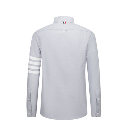Thom Browne Spring Summer Men's Solid Cotton Shirt