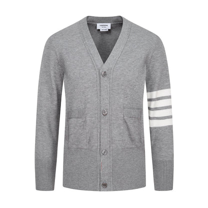 Thom Browne Chunky Knit Sweater Jacket