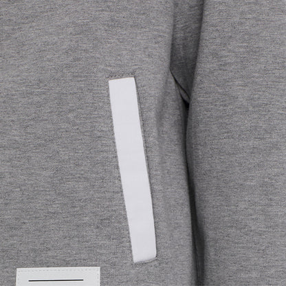 Color Block Sports Zip-Up Hoodie