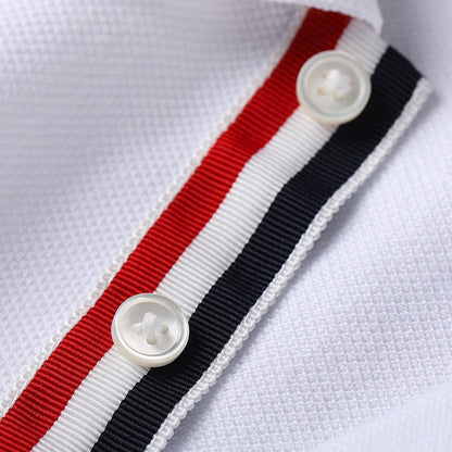 Thom Browne Embroidered Cotton T-Shirt