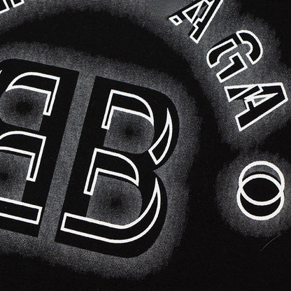 Balenciaga Embossed BB Monogram T-Shirt in Black & White