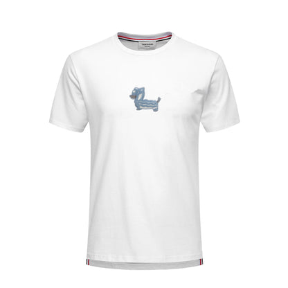 Thom Browne Men's Classic Cotton T-Shirt