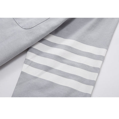Thom Browne Spring Summer Men's Solid Cotton Shirt