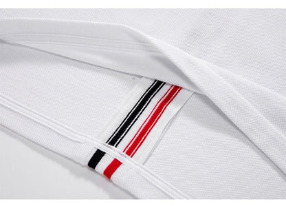 Thom Browne Color Bars Cotton T-Shirt