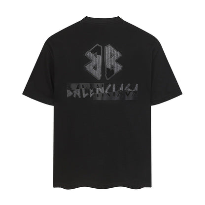 Balenciaga Runic BB Graphic T-Shirt in 3 Colors