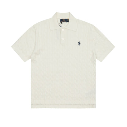 Ralph Lauren Women's Cable Knit Polo shirt