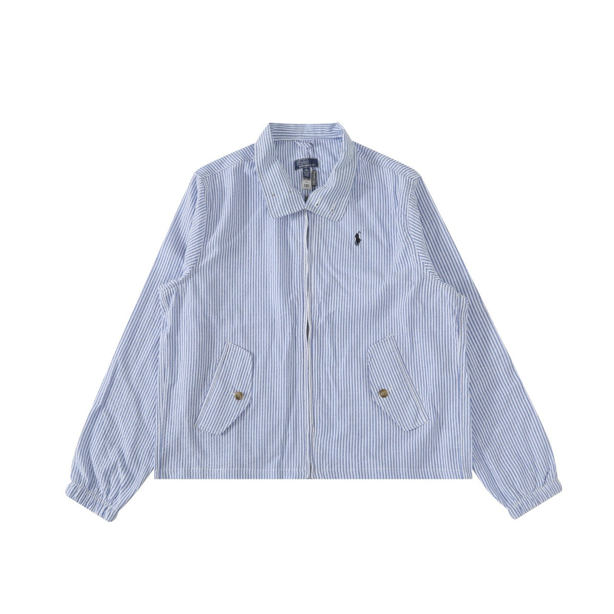 Ralph Lauren Women's Stripe Jacket Coat
