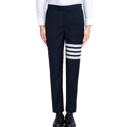 Thom Browne Cotton Ninth-Point Pants