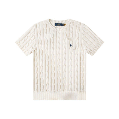 Ralph Lauren Women's Cable Knit T-shirt