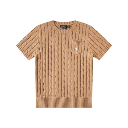 Ralph Lauren Women's Cable Knit T-shirt